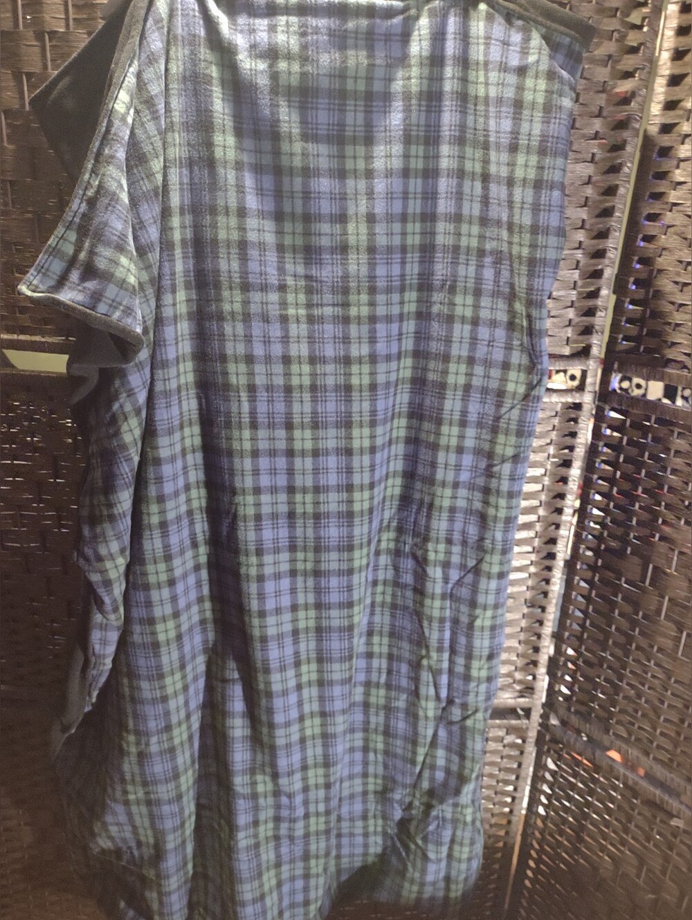 The Vermont Flannel Co. Plaid Blanket Throw Twin Size